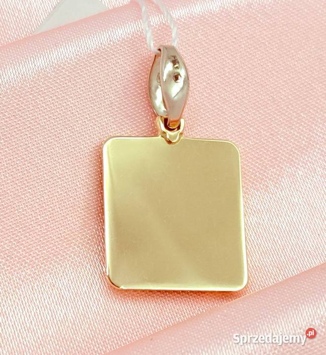 25 Medalik Złoty pr585 białe i żółte złoto Z29 złote Poznań