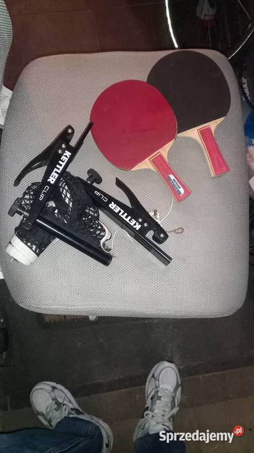 Rakietki i siatka do pinponga Kettler Kórnik sprzedam