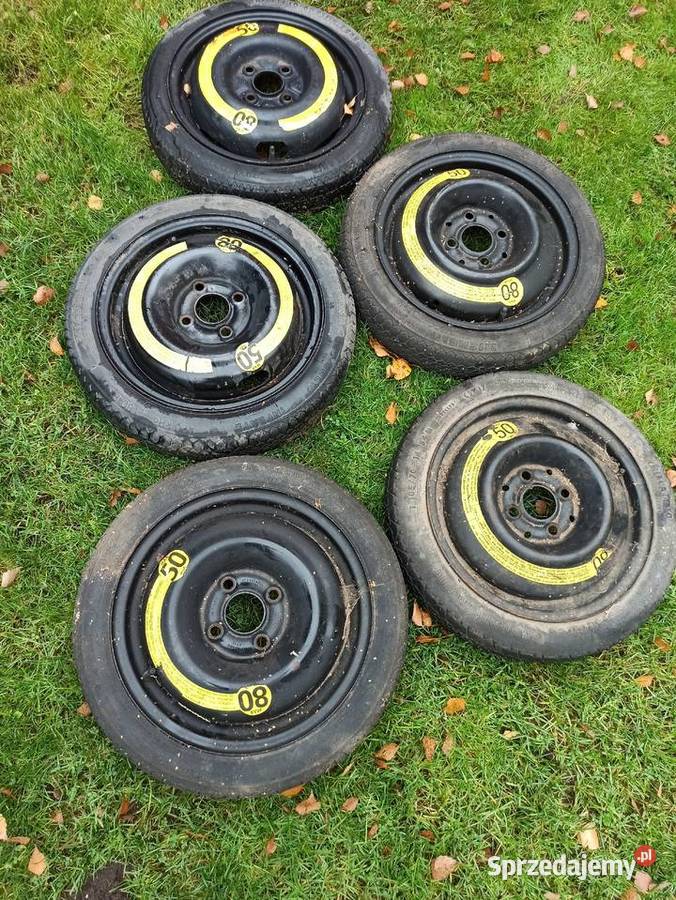Koło dojazdowe dojazdówka zapas VW seat 4x100 14 Pułtusk