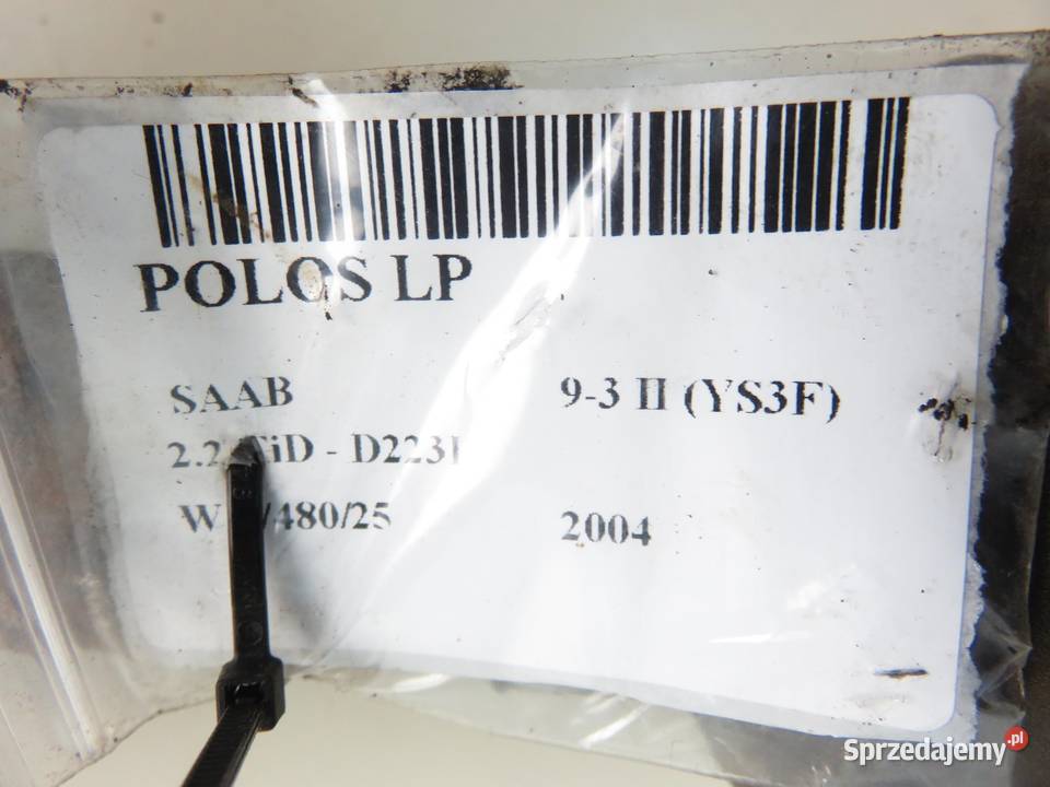 PÓŁOŚ LEWA PRZEDNIA SAAB 93 II 22 TiD