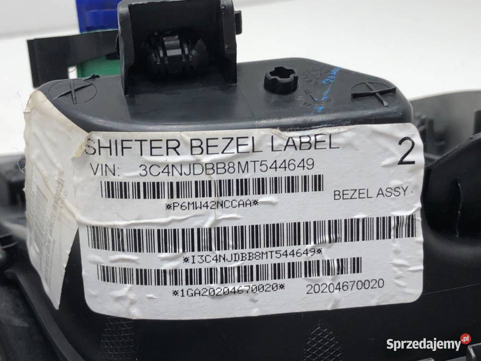 RAMKA TUNELU JEEP COMPASS MP P6MW42NCCAA SUV