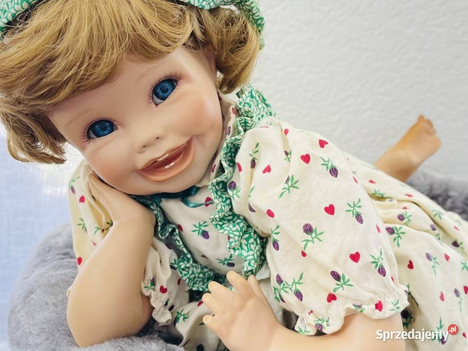 Stara Lalka Porcelanowa SHANNON Sygnowana lubuskie Nowa Sól