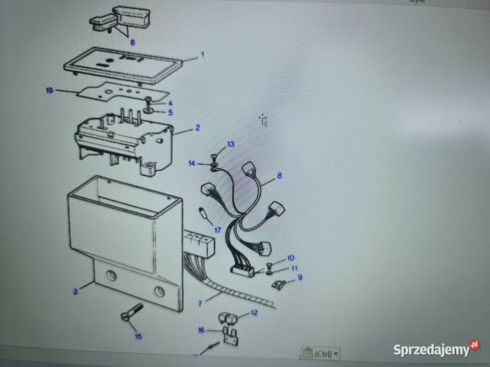 Land Rover Discovery 1 sterowanie fotela elektry Puszczykowo