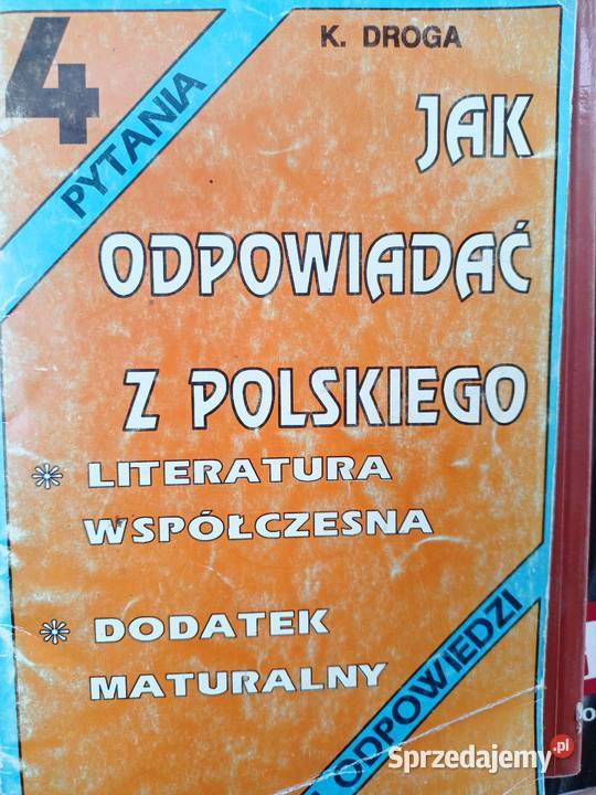 odpowiadać z polskiego Droga literatura miękka Warszawa