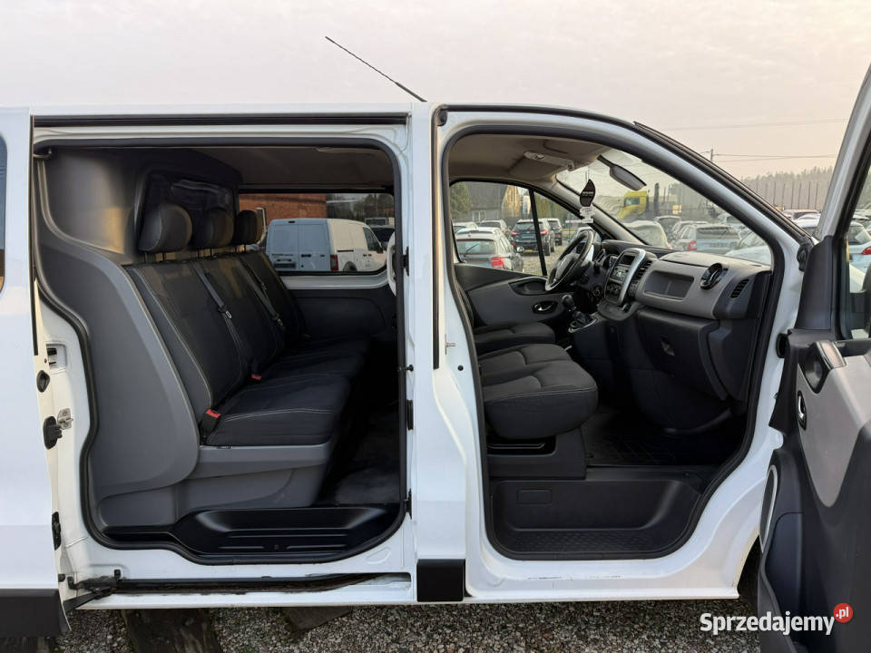 Renault Trafic brygadówka salon Polska6osobowy ABS Dąbrowa