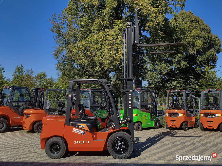 Wózek widłowy Hchi CPCD35 35 t duplex 3 m diesel Kęty