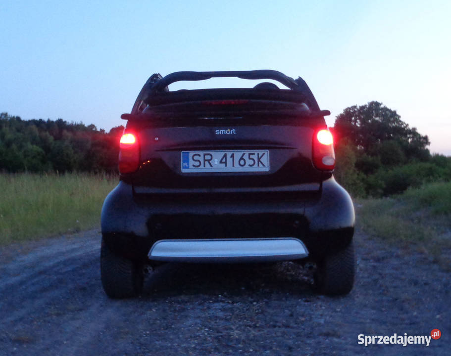 smart for two cabrio 450 automat alu felgi stan nieuszkodzony śląskie