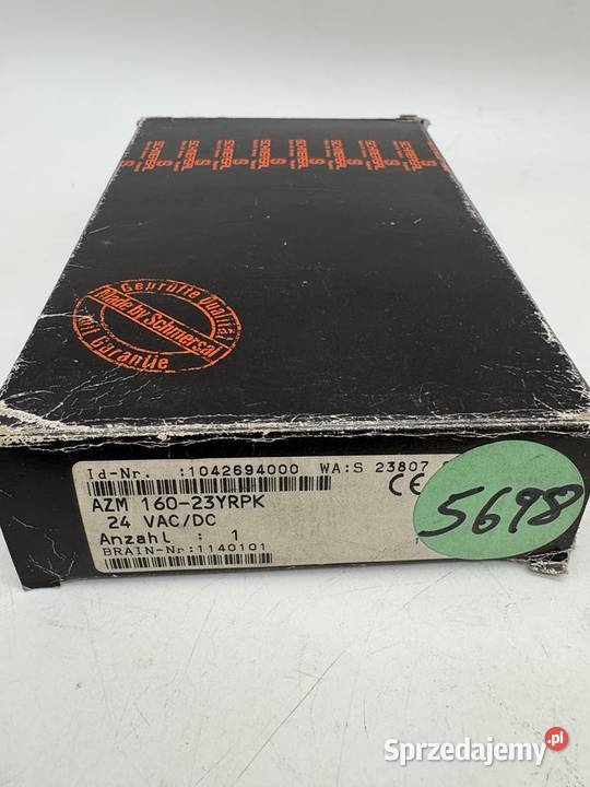 Schmersal AZM 16023YRPK 24 VACDC 1042694000 Warszawa
