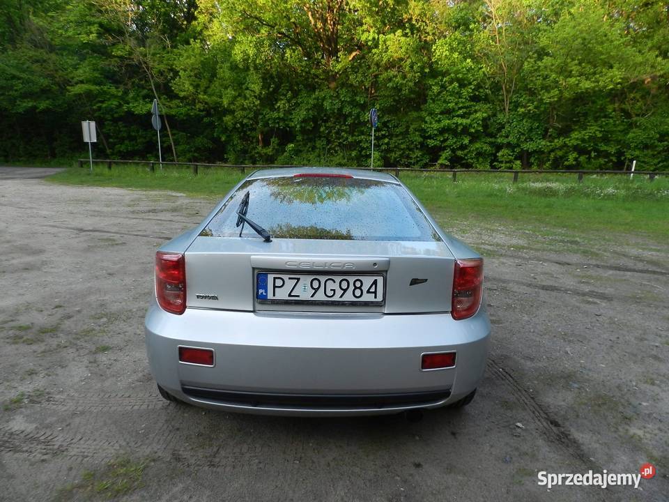 Toyota Celica VII Automatyczna Klimatyzacja srebrny Celica Toyota