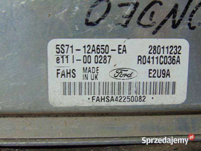 KOMPUTER SILNIKA MONDEO MK3 20 TDCI 5S7112A650EA
