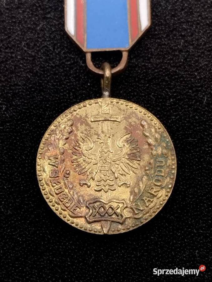 Medal MO XXX lat służby miniaturka Poznań sprzedam