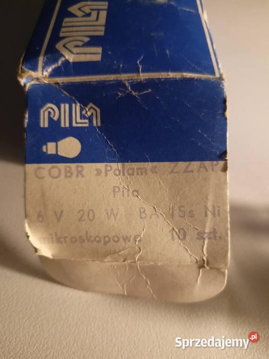 Specjalistyczna żarówka mikroskopowa L2 Ba15s 6V