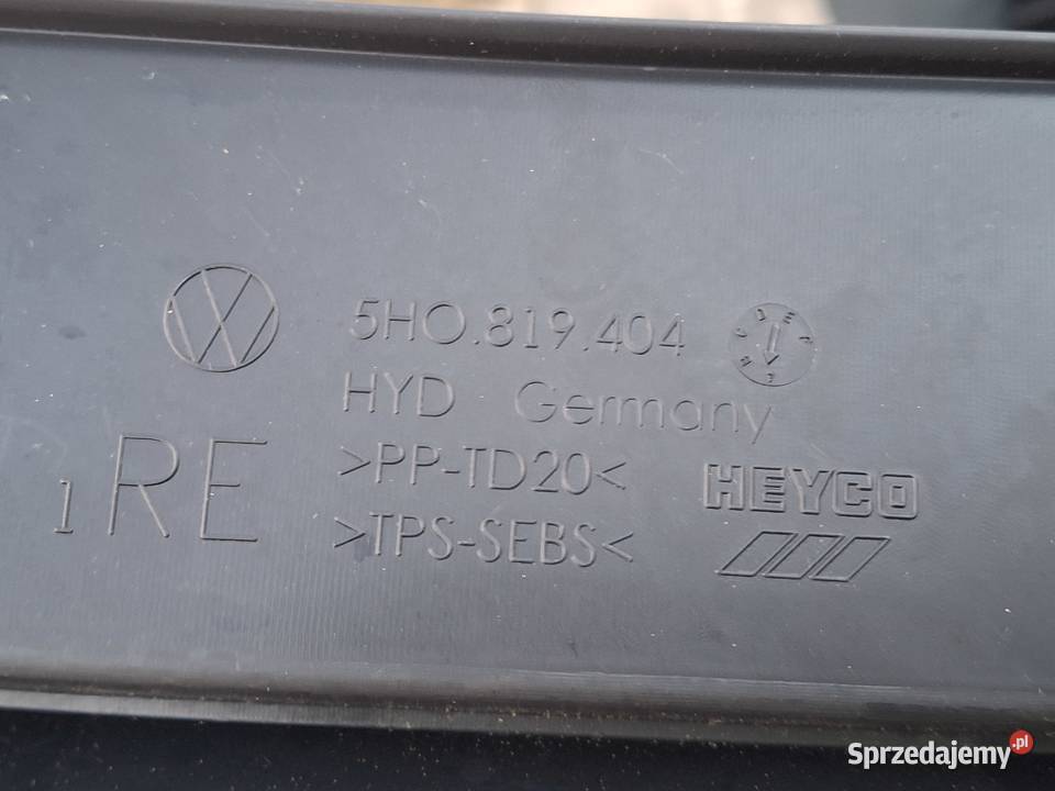 VW GOLF VIII 8 PODSZYBIE PRAWE NOWE ORYGINAŁ Bieleń