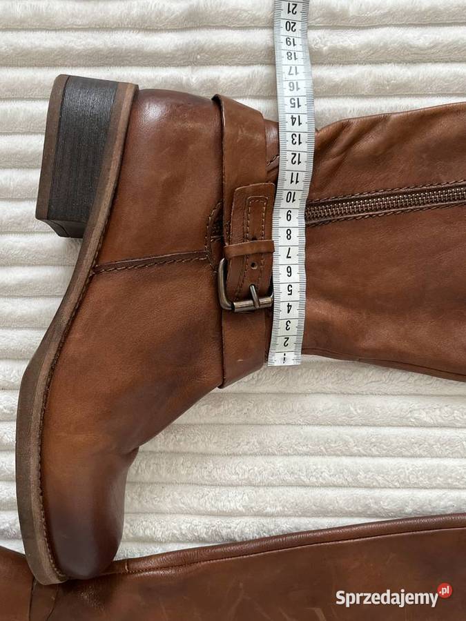 Bama skórzane kozaki damskie rozmiar 40 Jastrzębie-Zdrój