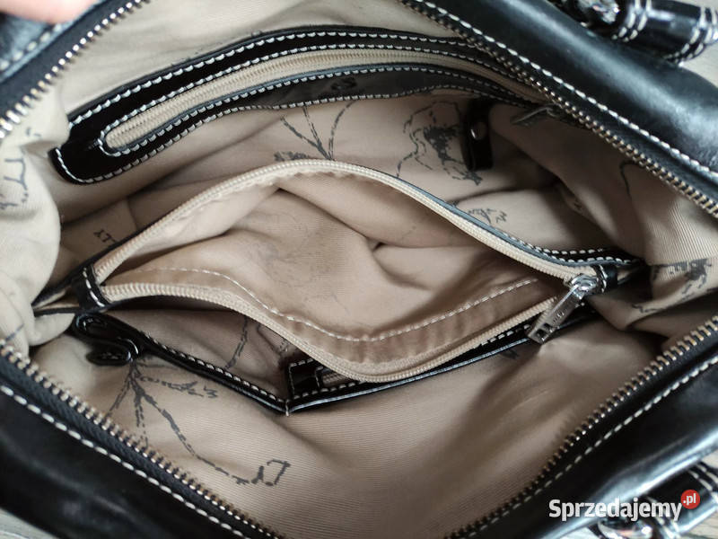 Czarna torebka do ręki vintage Jelly Kelly Dla kobiet wielkopolskie Wronki