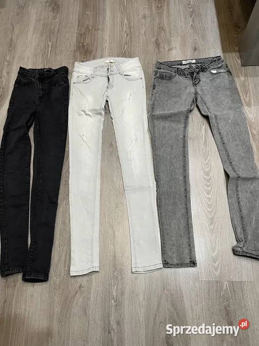 Zestaw spodni dżinsowych damskich 7 sztuk Xs S Chełm