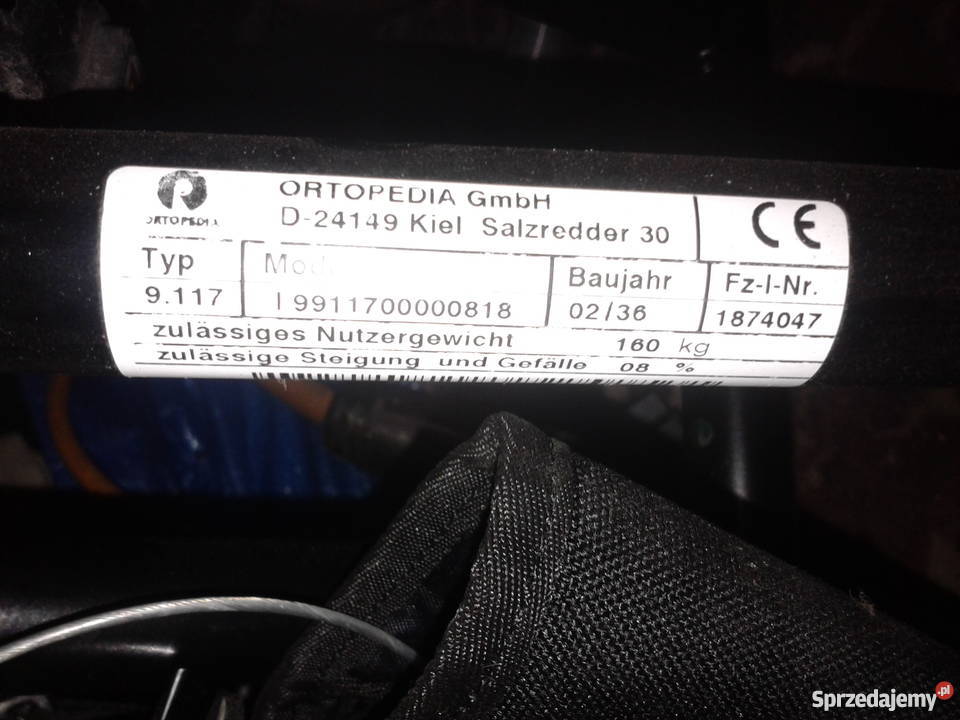 Wózek Inwalidzki 160 Ortopedia