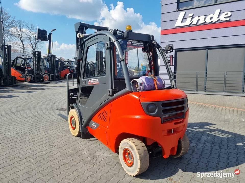 Wózek widłowy Linde H30T02 Pozycjoner wideł Mogilany