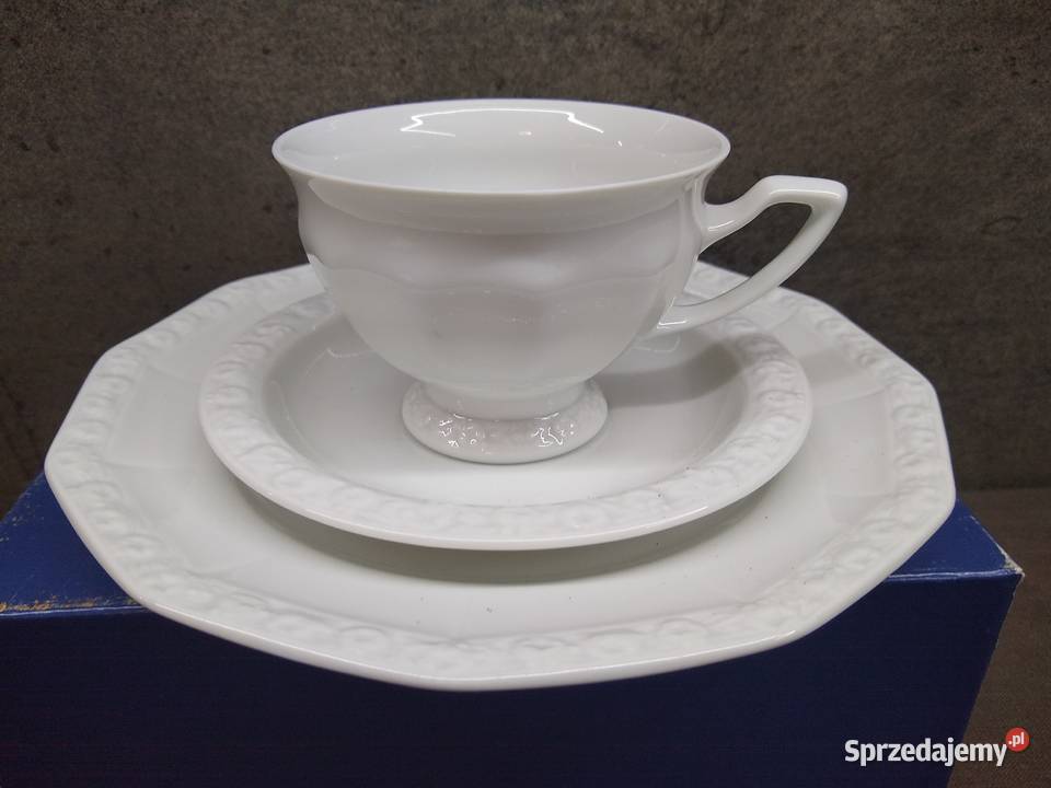 Zestaw filiżanka Rosenthal Biała Maria Classic