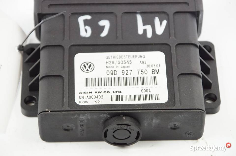 09D927750BM SKRZYNI TOUAREG I MODUŁ Lipno sprzedam