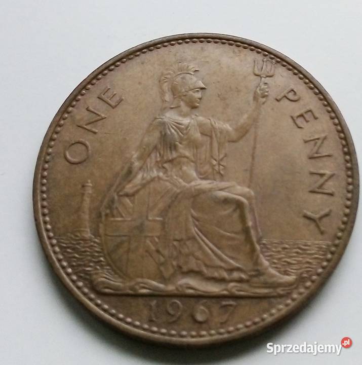 ANGLIAONE PENNY1967 r Legionowo