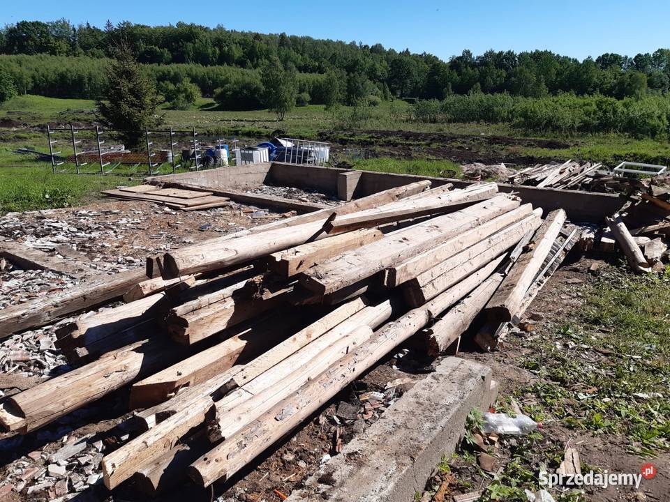 Drewno z rozbiórki