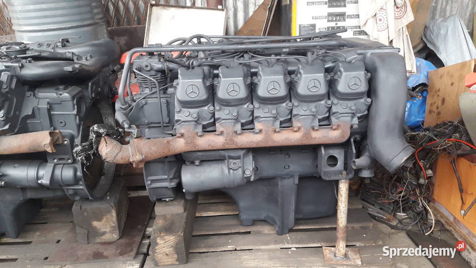 Silnik V10 OM443 OM423 Mercedes 2633 3233 2533 śląskie Częstochowa