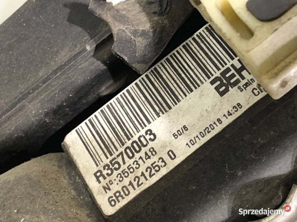 CHŁODNICA WODY SKODA FABIA III 10 75 6R0121253 podkarpackie