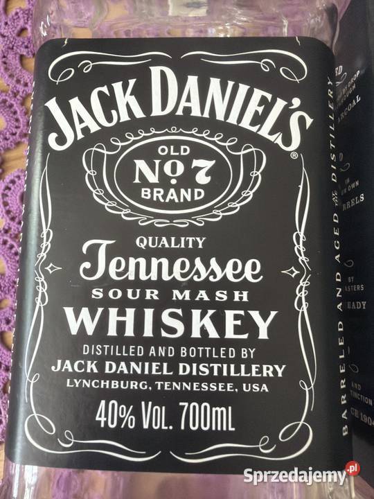 Puste butelki Jack Daniels 3 175 l 1 l 0700ml