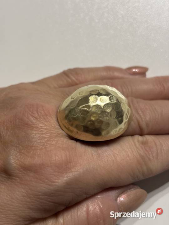 Pierścionek mosiądz Bydgoszcz