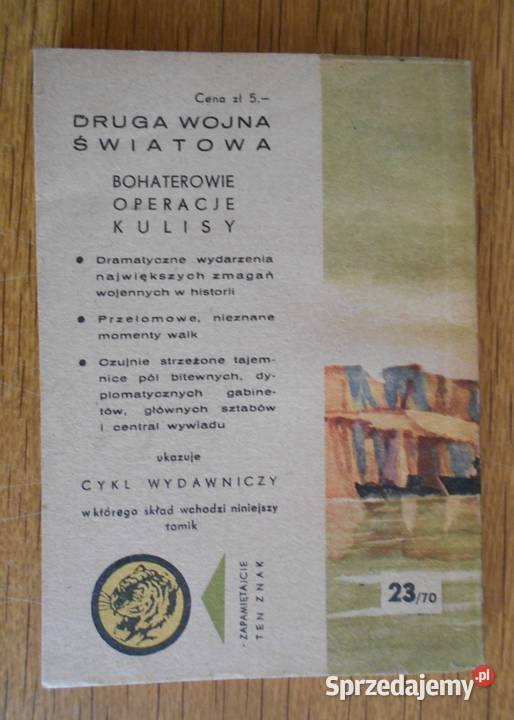 Żółty Tygrys Chrobry zmienia kurs 2370 Proza i poezja Parczew