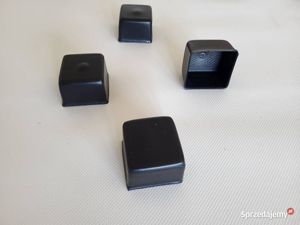 Daszek na słupek 5x5x3 czarny tworzywo