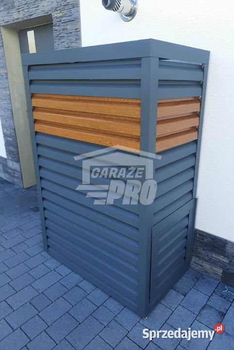 Osłona pompy ciepła 80x50x200 antracyt jasny Pozostałe Pabianice sprzedam