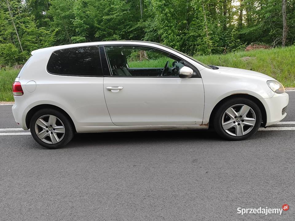 Volkswagen Golf 6 VI grzane fotele czarny dach Poręba
