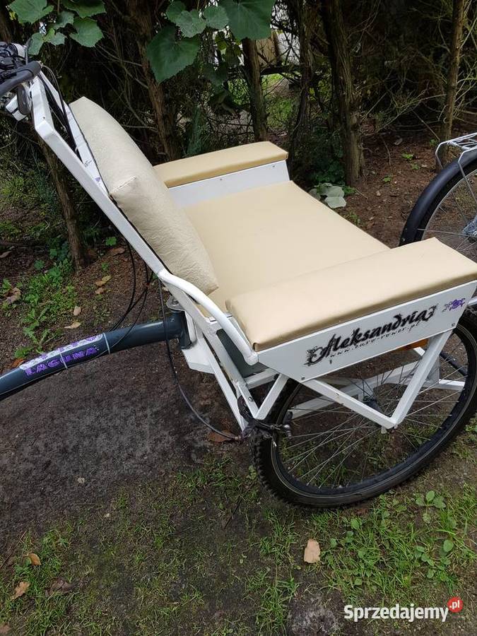 EkskluzywnyNowyDo pracyrekreacjiRower riksza Barlinek
