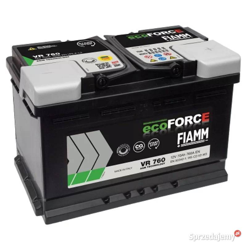Akumulator 70AH Fiamm ECOFORCE AGM Radom - Sprzedajemy.pl