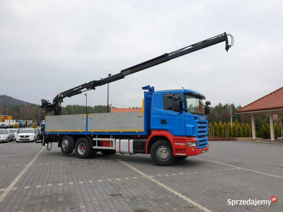 Scania R 400 LB 6x2 HDS Budowlanka Widły Oś Widełki
