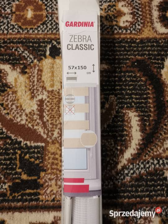 Roleta Gardina zebra Classic 57x150 nowa DPD Inczew