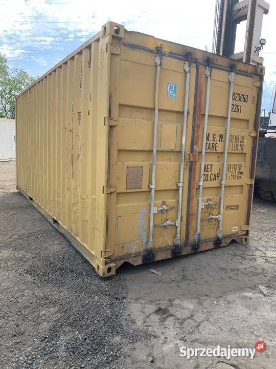 Kontener magazynowy 20DV 6 metrowy szczelny Magazynowanie Łódź