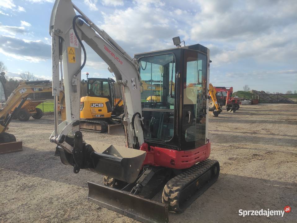 Minikoparka Takeuchi TB 23 R 2018r Ryżki
