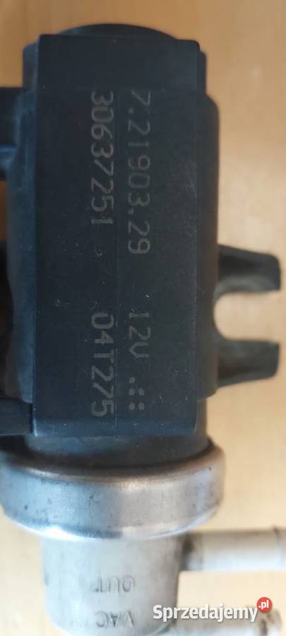 Zawór podciśnienia turbiny Volvo 24 D5 72190329 zachodniopomorskie Szczecin