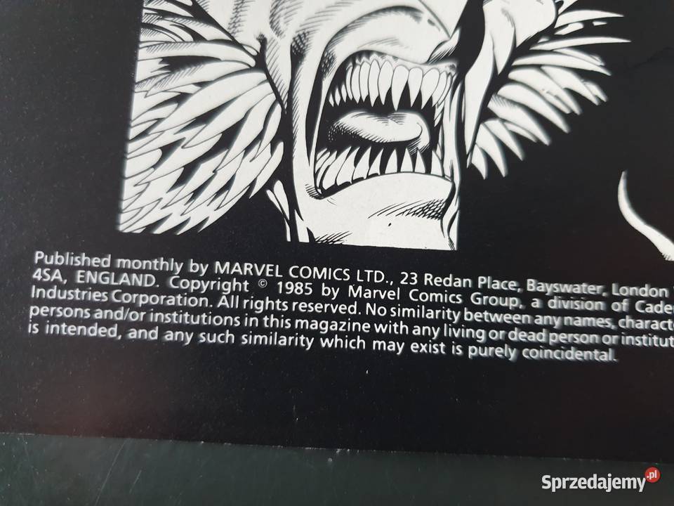 Captain Britain 12 komiks w języku angielskim Gdynia