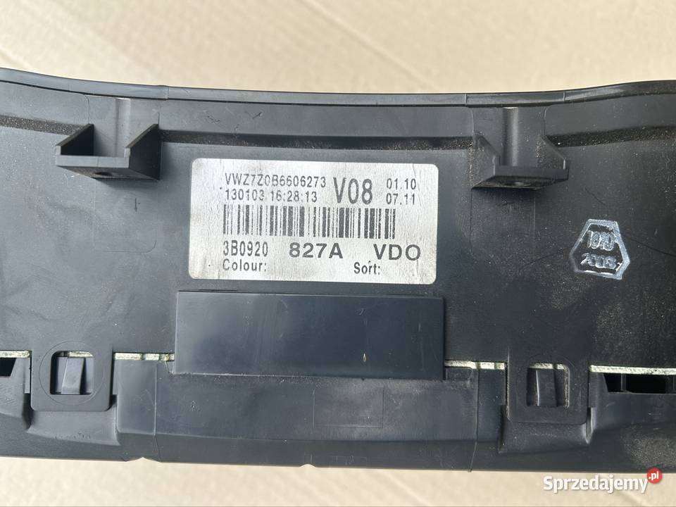 Licznik Passat b5 fl 19tdi 130 3B0920827A Bydgoszcz