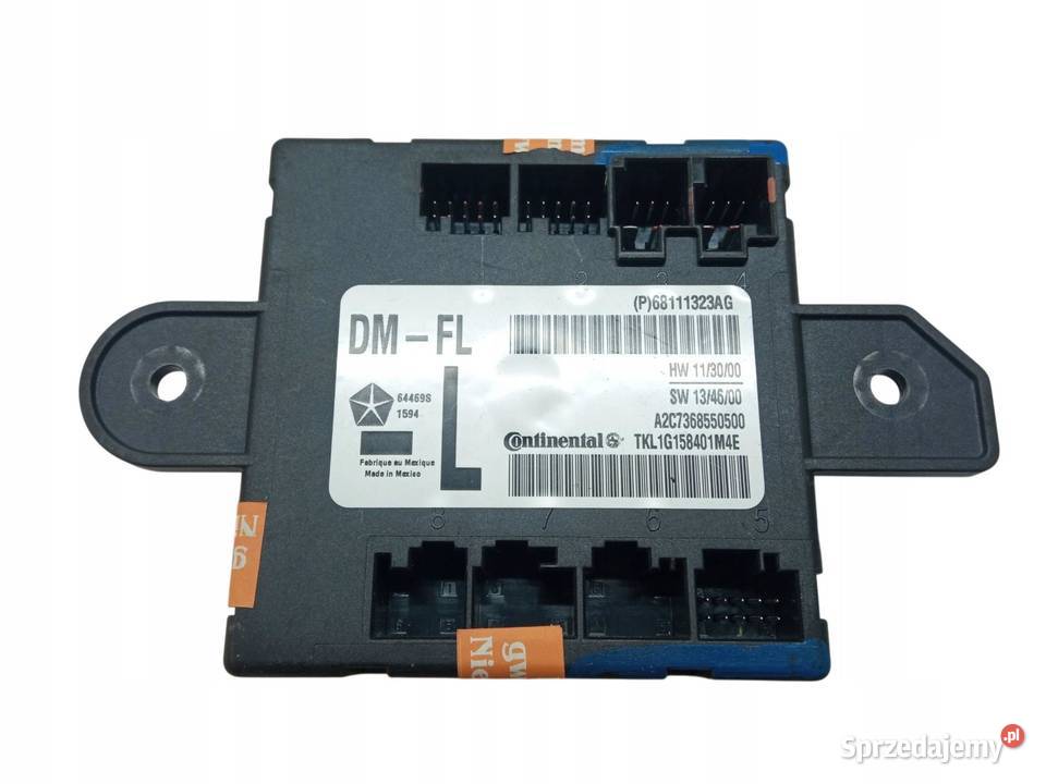 MODUŁ DRZWI LEWY PRZÓD 68111323AG Jeep Cherokee Układ elektryczny, zapłon