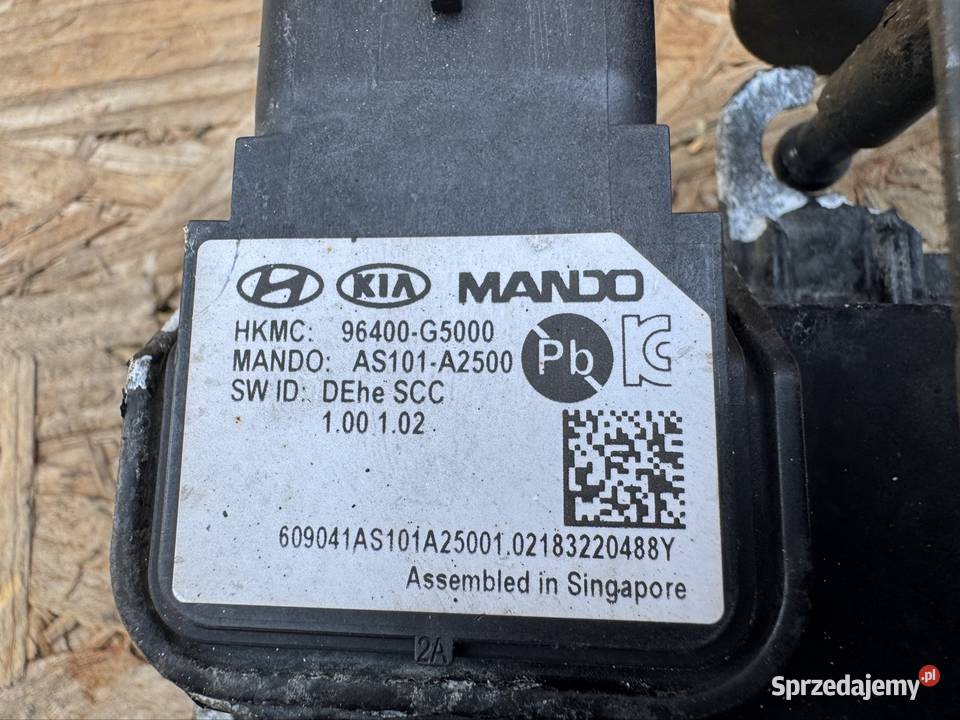 Radar moduł sterownik sensor niro 1 I 96400G5000 wielkopolskie Międzychód