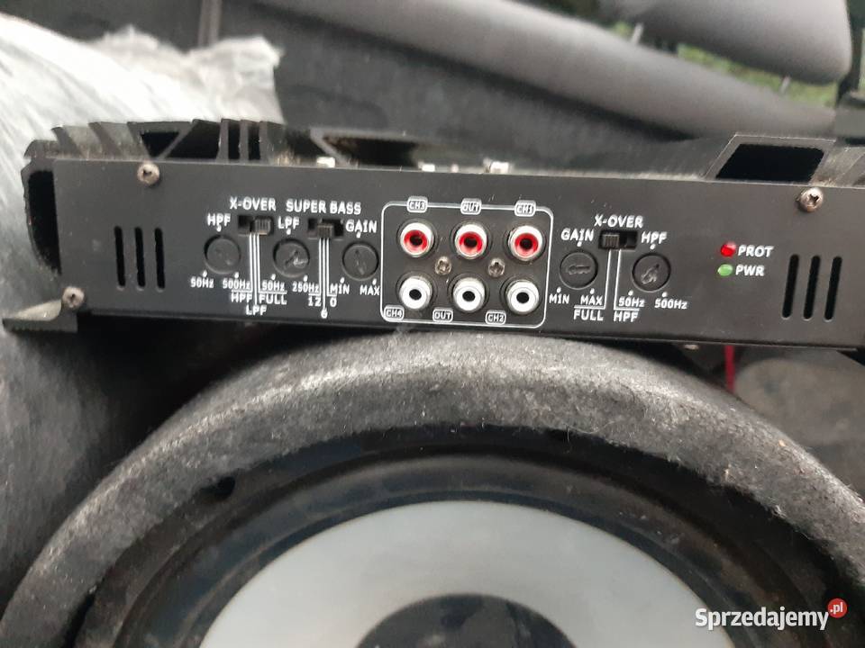Wzmacniacz samochodowy Denver 800watt 4 kanałowy Nowe Miasto Lubawskie