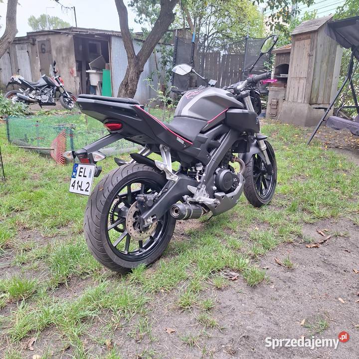 Yamaha MT125 MT 125 STAN OKAZJA Łódź sprzedam