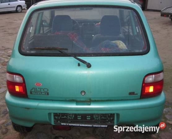 Suzuki Alto zderzak tył osobowe zachodniopomorskie Dębno