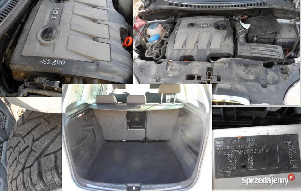 SEAT Altea XL 16 Tdi 105Zimówki Nowy Rozrząd