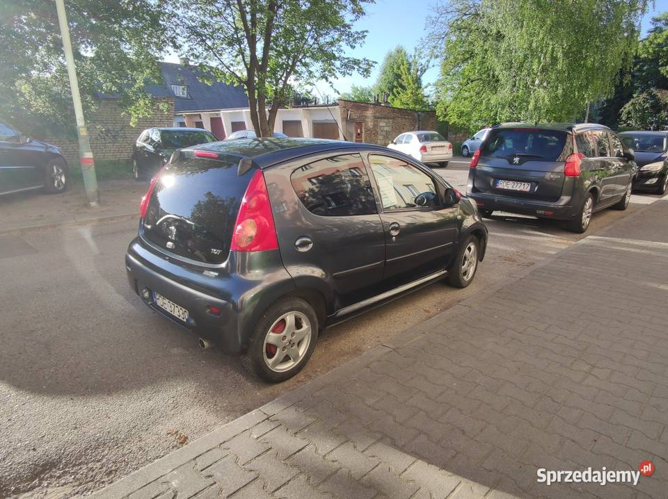 Peugeot 107 lakier metallic